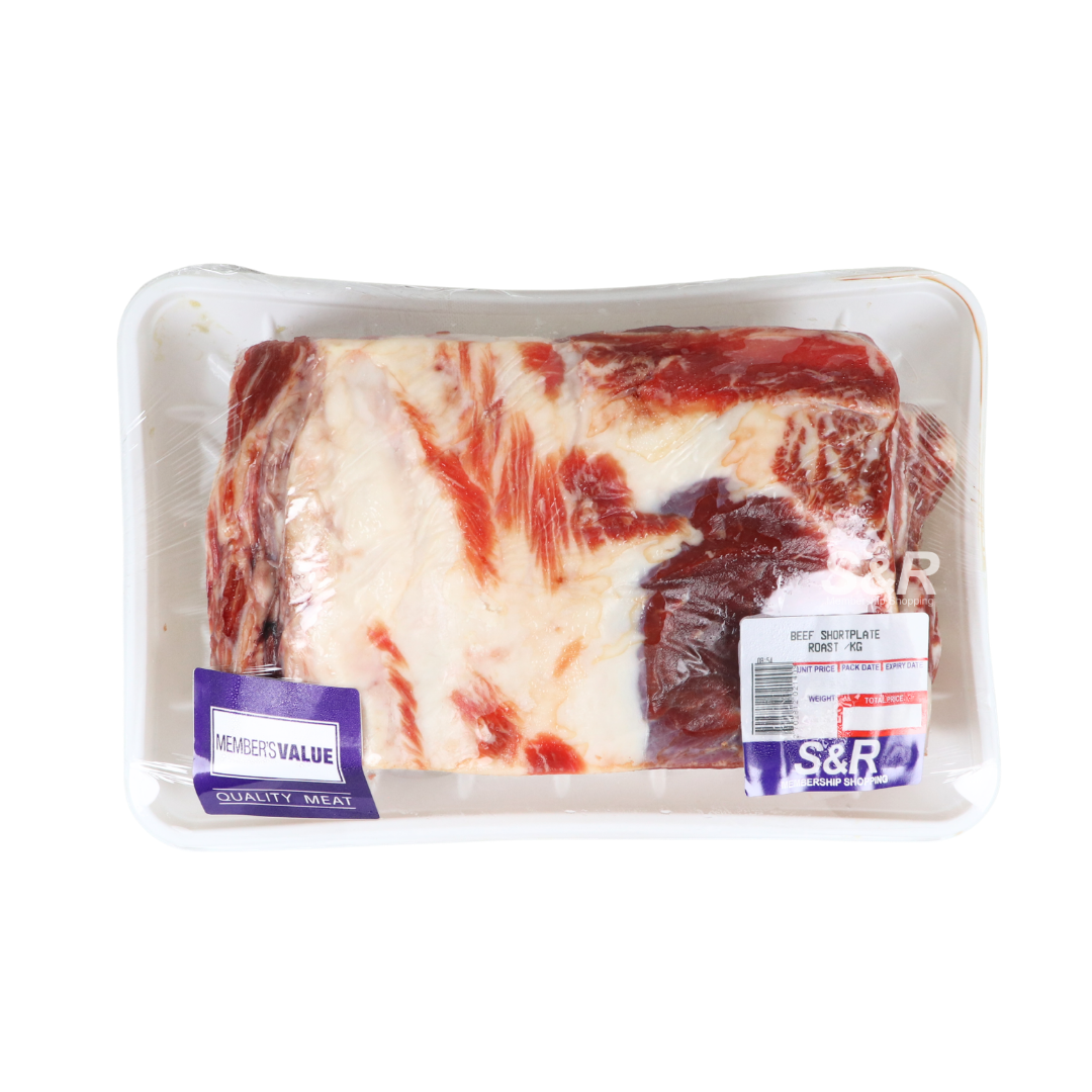 Member's Value Beef Shortplate Roast approx 2.1kg
